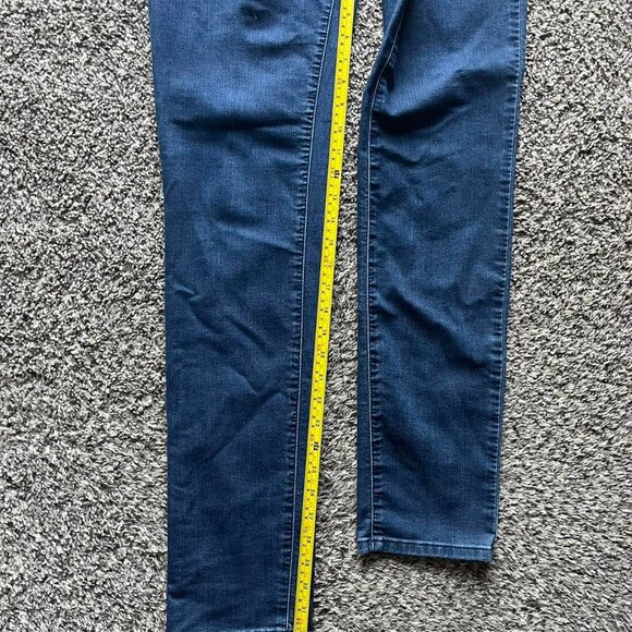 Prana Dark Wash Skinny Jeans, Business Casual Jeans, Women's 10 Denim Jeans - Picture 8 of 8